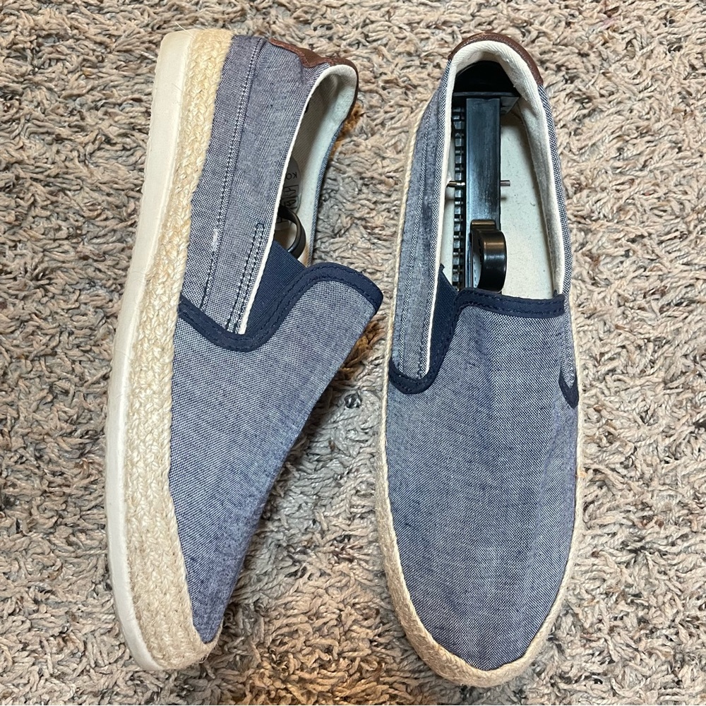 Steve Madden Koala Chambray‎ Slip on Sneakers size 9